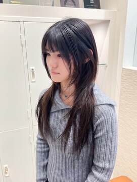 シュク 高円寺(SYUK) ロングレイヤー/ハッシュカット/アンニュイ【SYUK高円寺】kanna