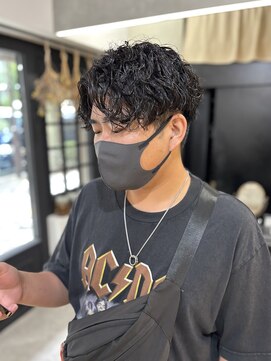 ノエル 池袋店(noel) シャドウパーマ/刈り上げ/スパイラル/マッシュ/アップバング