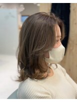 ウチコ 平尾店(u.chi.ko_si)&nbsp;レイヤーカットとまろやかベージュ