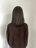 【いつものメンテナンスに】カット+リタッチ+トリートメント¥18,700