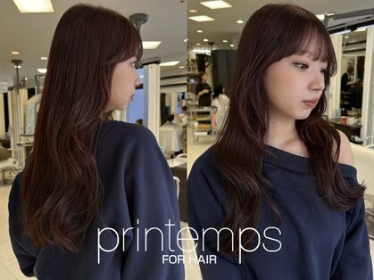 プランタン フォー ヘアー(printemps FOR HAIR)の写真