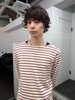 ブラウンズ(BROWNS)&nbsp;大きく動くメンズミディアムパーマ