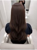 ブリーチなしで叶う大人のチョコレートブラウンカラー