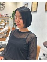 ザ シーワークス ときわ台店(THE Cworks)&nbsp;ぷつっとボブ／艶髪/縮毛矯正/髪質改善
