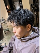 ビハインドザカーテン(BEHIND THE CURTAIN)&nbsp;【メンテナンスカット】メンズショート×スパイキー
