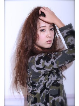 ローラント(Laurent) 抜け感ロング ×シアベージュ