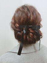 チームボス(Team BOSS)&nbsp;ふんわりギブソンタックアレンジ