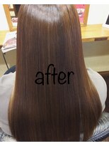 ボブビッシュ 東温店&nbsp;クセストパーロングストレート