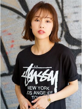 テダ(Te'Da) 重めスタイル×切りっぱなしボブ