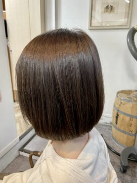 クート 北浦和(ku-to) 丸みのあるショートボブ×髪質改善×ハイライト