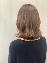 トップヘアー 中庄店(TOP HAIR fuapua)&nbsp;肩ボブ×ナチュラルアッシュ【りり】