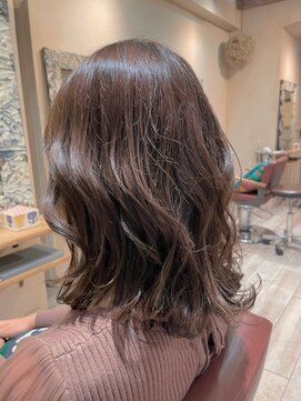 ハイル(Heil) 【Heil】 ミントアッシュ/抜け感ヘア/くびれヘア/透明感カラー