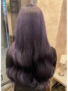 ジョージグランデ(JO-JI grande) パープルアッシュ/パープル/パープルブラウン/波巻き