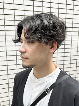 ロジエ(ROSIER) 大人色気センターパートパーマ