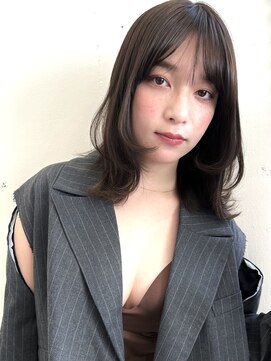 コート 表参道(Cote) ミディアムレイヤー グレージュヘア