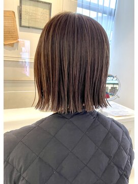 オルガン(Organ) パラパラ質感のパツッとボブ