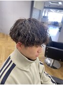 波巻きスパイラルパーマ