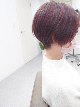 サンデイ(SUNDAY) ☆ピンクハイライトショート☆【宮原 和希】
