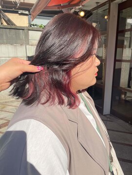 カラープロデュースバイアルバ(color produce byALBA) インナーピンク
