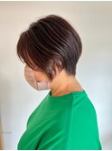 20代30代40代◎ショートヘアシアーカラーカール