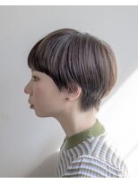 ルプラ ガーデン(le-pla garden)&nbsp;マッシュショート#ブリーチなし#ショート#ダメージレスカラー