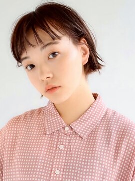 アンドレイ 表参道(andrey) デザインカラー/レイヤーカット/ウェットヘア/オリーブベージュ