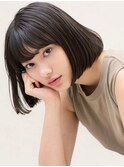 デザインカラー/レイヤーカット/ウェットヘア/オリーブベージュ