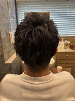 銀座マツナガ 神田店&nbsp;刈り上げツーブロックアップバンク人気モテヘアー