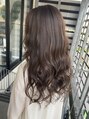 テラスヘア 長岡(TERRACEhair)&nbsp;ノーブリーチでつくる透明感のあるデザインカラー。