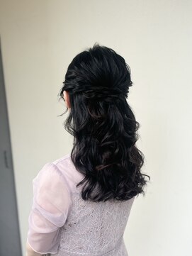 コマリ(comari) ハーフアップ