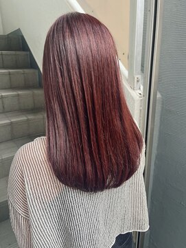 ローレンジウ(LOREN JU) 透明感髪質改善ベージュダブルカラーミルクティーグレージュ