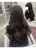 ラベンダーブラウン＊秋こっくりカラー