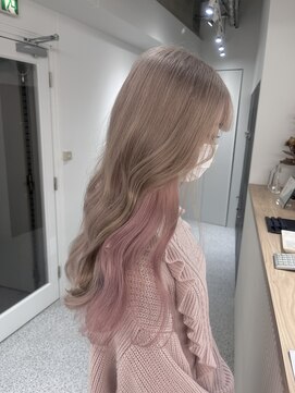 ペレ 渋谷(PELE) 前髪/アンブレラカラー/こなれミディ/イメチェン/ウェーブパーマ