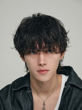 フィフス 渋谷(fifth) 緩め波巻きスパイラルパーマシャドウパーマメンズウルフカット