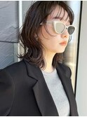 似合わせ小顔レイヤーミディ_渋谷/髪質改善