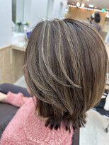 松本平太郎美容室 吉祥寺本店 iNOAカラー×ハイライト×ベージュ/30代40代50代60代