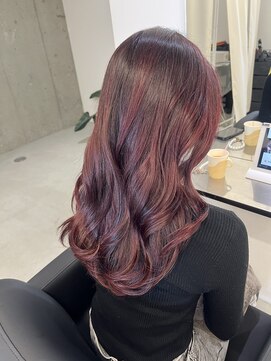 シェノン 近鉄奈良店(CHAINON) ダブルカラーで叶える暖色カラー