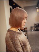 シルキーベージュ【@hair_mazda】