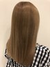 ＊通う度に綺麗に＊髪質改善ケアカラー+濃厚プレミアムTR￥12100⇒10450