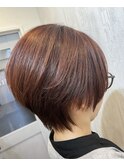 シークレットハイライト×レッドアッシュ♪【TELA HAIR葛西】