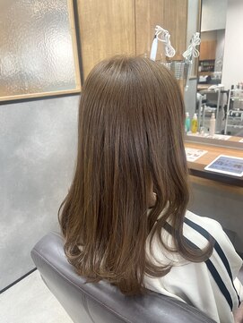 カイノ なんばエキカン店(KAINO) ダメージレスカラー×ベージュ