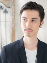 グルーミングサロン バーバー キャッスル 北浦和西口(Grooming salon Barber Castle) 30代40代ブラックかき上げイケオジフェザーショートY北浦和