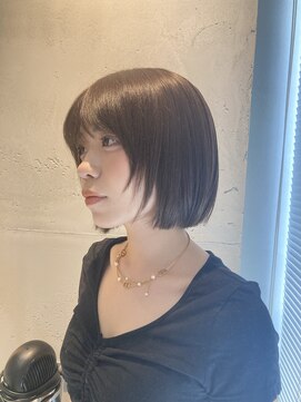 シアン 大須店(CYAN.) 顔まわりレイヤーボブ
