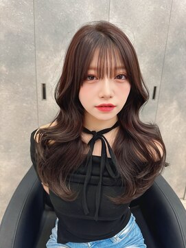 クム(kumu) 【kumu】 ロングレイヤー/顔周りカット/栄/名古屋