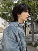 ミディアムウルフ/カルマヘア/センターパート【梅田/大阪】