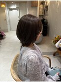 大人可愛いレイヤーボブ