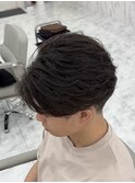 フェザーパーマ×毛流れ×センターパート【広島】