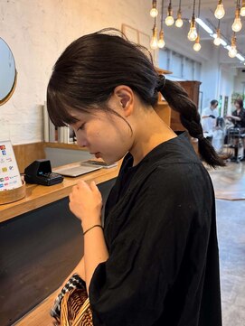 クラフト ヘア デザイン(CRAFT HAIR DESIGN) 落ち着きのあるolive beige