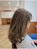 【立川　セミロングレイヤー　白髪ぼかし　30代40代50代60代◎】
