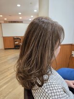松本平太郎美容室 立川店&nbsp;【立川　セミロングレイヤー　白髪ぼかし　30代40代50代60代◎】